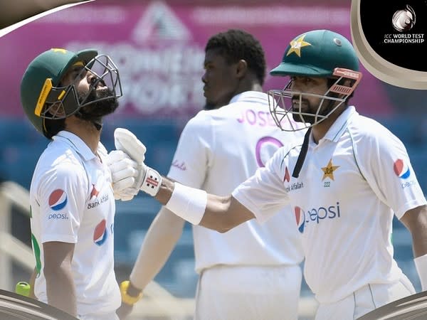 Fawad Alam and Babar Azam (Image: ICC)