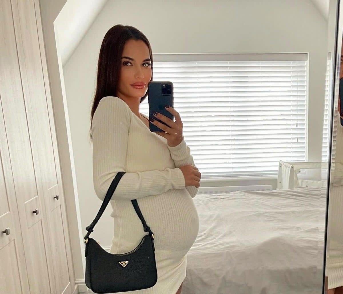 Bass welcomed her second child and shared the news with fans and friends on Instagram   (Nicole Bass Instragram )