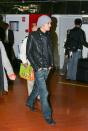<p>Orlando Bloom arrives at Charles-de-Gaulle airport in Paris in October 2006.</p>