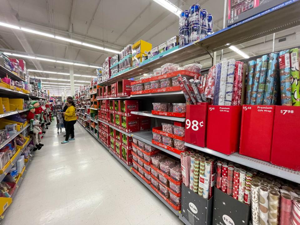 Walmart in California on Black Friday