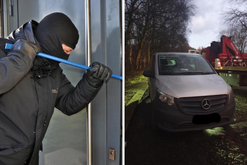 A house was burgled and a van has been recovered by police <i>(Image: Pixabay/GMP)</i>