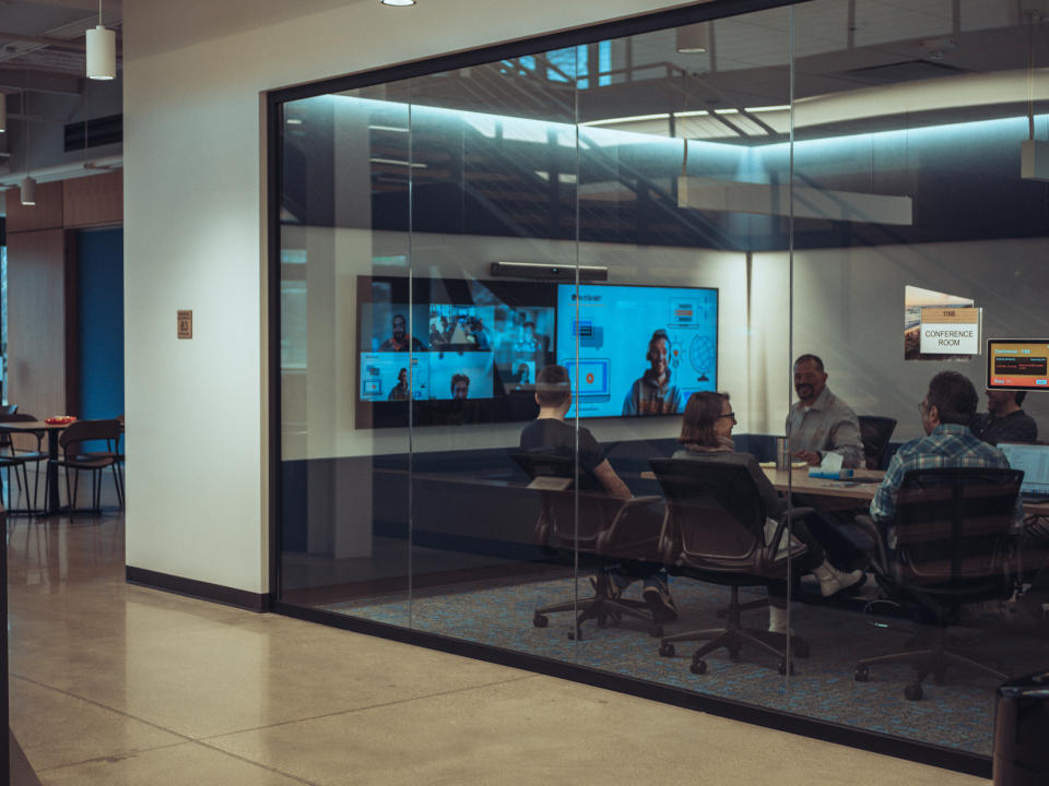 Feedback on the  variety of collaborative meeting spaces in the new building has been overwhelmingly positive.