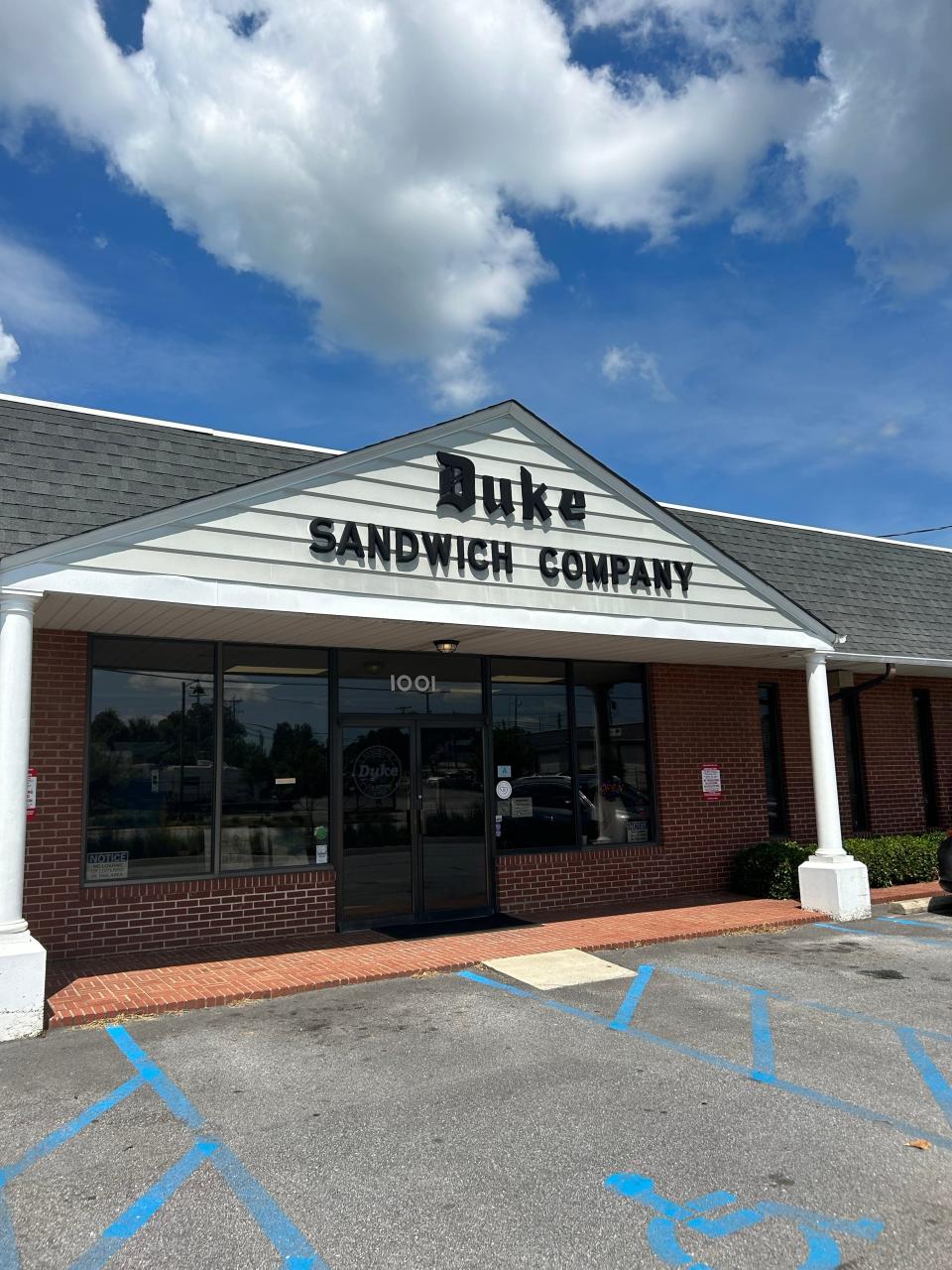 Duke Sandwich Company, located at 1001 Poinsett Hwy, near Cherrydale.