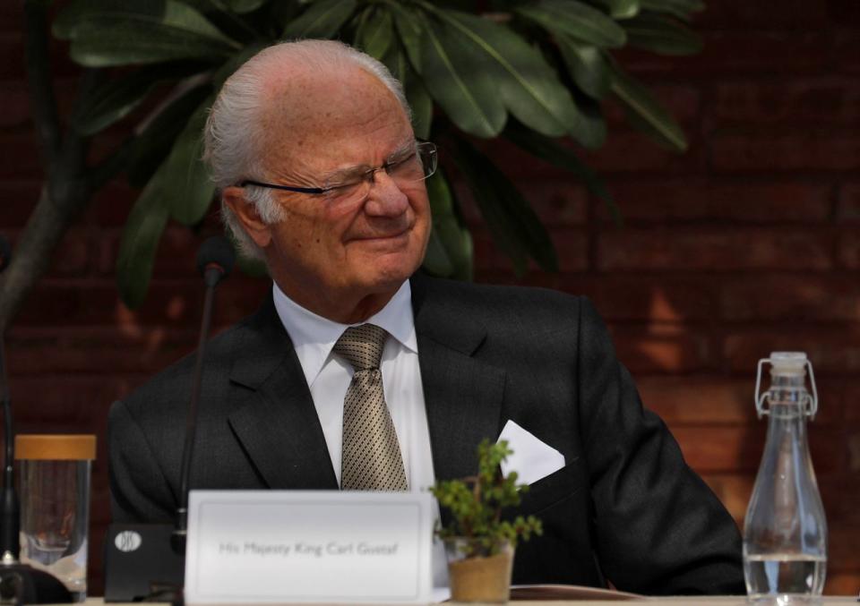 König Carl XVI Gustaf war Thema eines Buches, das seine angeblichen Abenteuer als Schürzenjäger und Sexclub-Besuche dokumentierte. (Foto: REUTERS/Anushree Fadnavis)