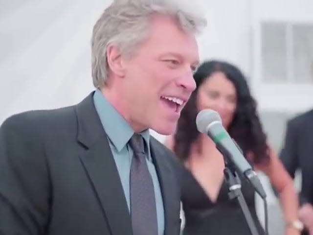 jon bon jovi wedding