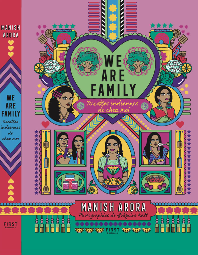 <p>Quand un célèbre créateur de mode indien se met à cuisiner pendant le premier confinement, cela donne quelques mois plus tard un magnifique livre de recettes du Penjab. Manish Arora, 48 ans, raconte dans un prologue touchant combien la cuisine est primordiale dans sa famille et comment ce livre s’est construit avec sa mère et ses tantes, chez lui dans son appartement. CQFD, l’ouvrage est divisé en 3 parties : happyness, joy et celebration. Comme un classement personnalisé des plats les plus simples aux plus élaborés et festifs. Quels plats ? Des chutneys en tout genre, des masalas, des currys, des dals, des bhajis ou encore des byrianis. Mention spéciale pour les photos de Grégoire Kalt, ultra-représentatives de l’univers de Manish version cuisine.</p><p>Éditions First, 16,95€</p><br><br><a href="https://www.elle.fr/Elle-a-Table/Les-dossiers-de-la-redaction/Dossier-de-la-redac/Nos-livres-de-cuisine-preferes-pour-l-automne#xtor=AL-541" rel="nofollow noopener" target="_blank" data-ylk="slk:Voir la suite des photos sur ELLE.fr;elm:context_link;itc:0;sec:content-canvas" class="link ">Voir la suite des photos sur ELLE.fr</a><br><h3> A lire aussi </h3><ul><li><a href="https://www.elle.fr/Elle-a-Table/Les-dossiers-de-la-redaction/Dossier-de-la-redac/Quiches-et-tartes-salees-d-automne#xtor=AL-541" rel="nofollow noopener" target="_blank" data-ylk="slk:Nos meilleures quiches et tartes salées d’automne;elm:context_link;itc:0;sec:content-canvas" class="link ">Nos meilleures quiches et tartes salées d’automne</a></li><li><a href="https://www.elle.fr/Elle-a-Table/Les-dossiers-de-la-redaction/Dossier-de-la-redac/Verrines-apero-d-automne#xtor=AL-541" rel="nofollow noopener" target="_blank" data-ylk="slk:11 idées de verrines d’automne pour un apéro festif;elm:context_link;itc:0;sec:content-canvas" class="link ">11 idées de verrines d’automne pour un apéro festif</a></li><li><a href="https://www.elle.fr/Elle-a-Table/Les-dossiers-de-la-redaction/Dossier-de-la-redac/Recettes-de-pates-d-automne#xtor=AL-541" rel="nofollow noopener" target="_blank" data-ylk="slk:30 recettes de pâtes d’automne pour oublier la fin de l’été;elm:context_link;itc:0;sec:content-canvas" class="link ">30 recettes de pâtes d’automne pour oublier la fin de l’été</a></li><li><a href="https://www.elle.fr/Elle-a-Table/Les-dossiers-de-la-redaction/Dossier-de-la-redac/50-recettes-d-automne#xtor=AL-541" rel="nofollow noopener" target="_blank" data-ylk="slk:66 recettes qui vont vous faire aimer l'automne;elm:context_link;itc:0;sec:content-canvas" class="link ">66 recettes qui vont vous faire aimer l'automne</a></li><li><a href="https://www.elle.fr/Astro/Horoscope/Quotidien#xtor=AL-541" rel="nofollow noopener" target="_blank" data-ylk="slk:Consultez votre horoscope sur ELLE;elm:context_link;itc:0;sec:content-canvas" class="link ">Consultez votre horoscope sur ELLE</a></li></ul>