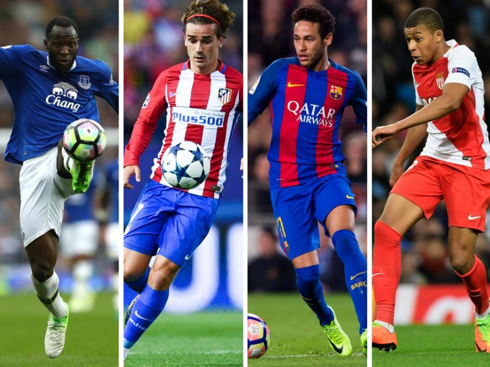 Lukaku and Griezmann is Jose's 'favoured option' at Manchester United it seems while Neymar could be replaced by Mbappe at Barcelona