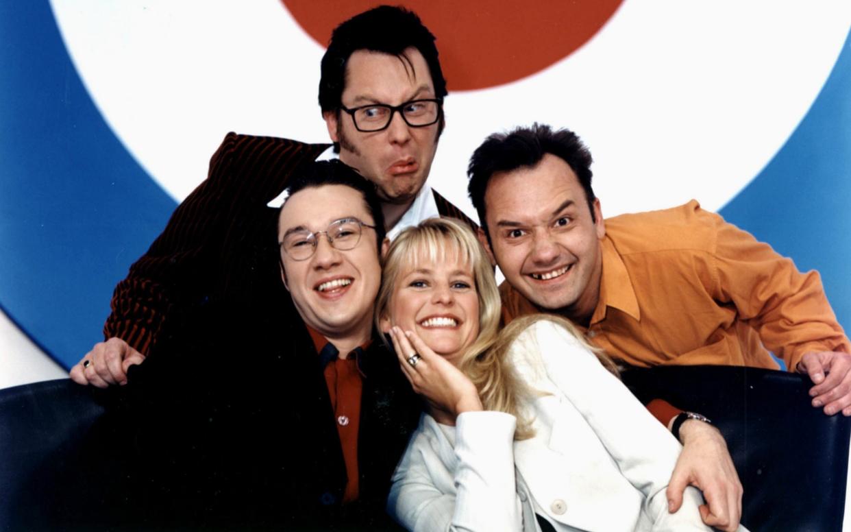 Shooting Stars: Mark Lamarr, Vic Reeves, Ulrika Jonsson and Bob Mortimer - BBC