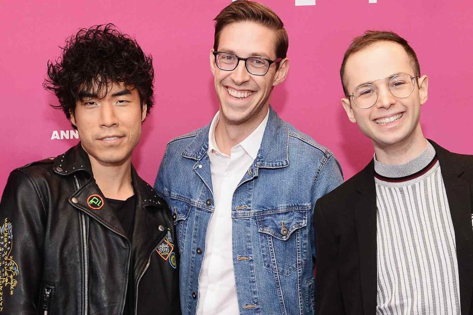 Noam Galai/Getty Eugene Lee Yang, Keith Habersberger and Zach Kornfeld