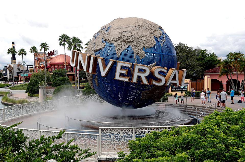 Universal Studios City Walk at Universal Studios Florida in Orlando (Copyright 2019 The Associated Press. All rights reserved)