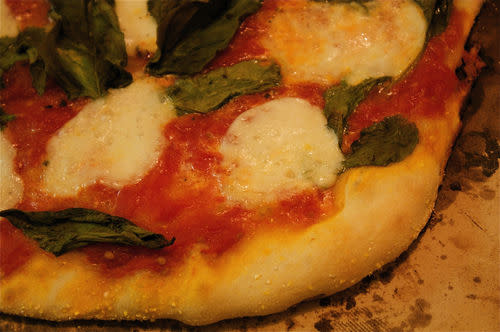 classic margherita pizza