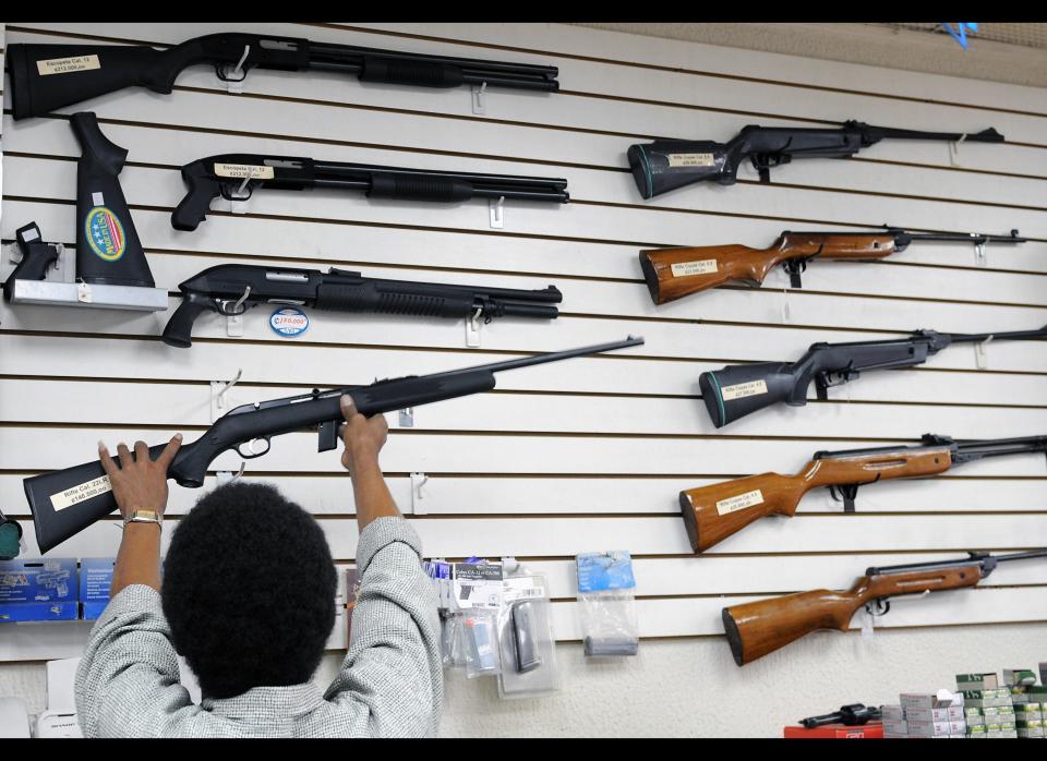 Brazilians over the age of 25 are allowed to own guns as long as they are registered and kept indoors. The country has the second-highest gun-related death rate after the U.S.