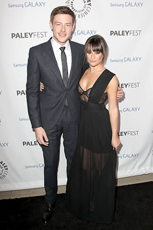 Get on board, Lea! Cory Montheith and Glee girlfriend prepare for