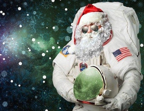 "Christmas in Space" is the theme of this year's holiday parade in Lady Lake.