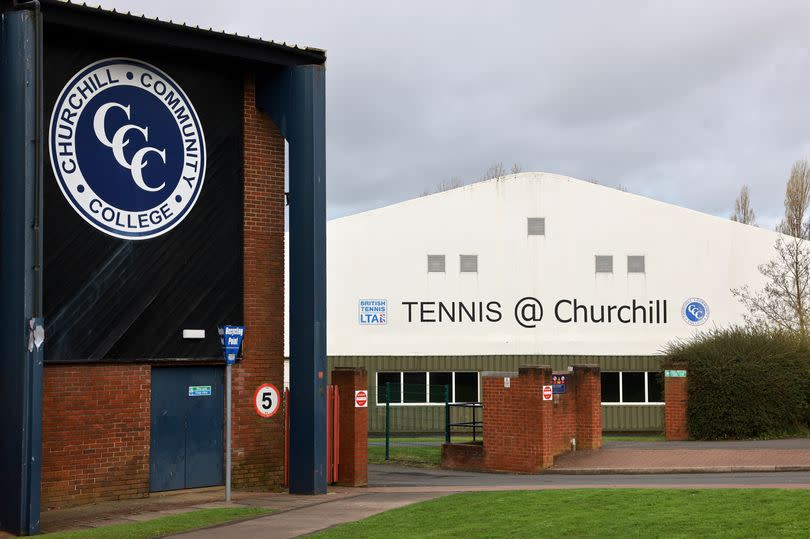 Churchill Community College in North Tyneside is one of four schools in North Tyneside that has faced disruption over weak and brittle concrete.