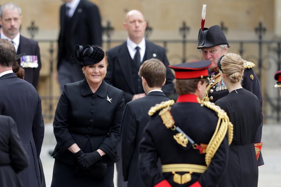 Sarah, Duchess of York: (Getty Images)