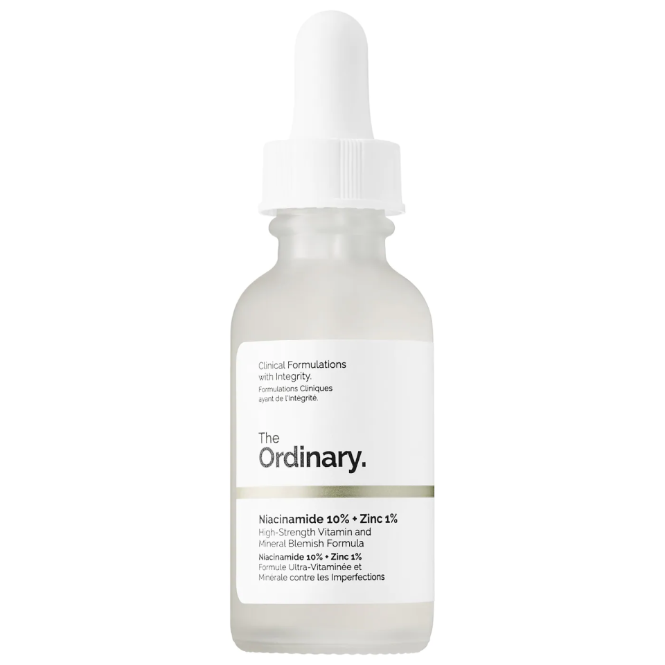 <p><a href="https://go.redirectingat.com?id=74968X1596630&url=https%3A%2F%2Fwww.sephora.com%2Fproduct%2Fthe-ordinary-deciem-niacinamide-10-zinc-1-P427417&sref=https%3A%2F%2F" rel="nofollow noopener" target="_blank" data-ylk="slk:Shop Now;elm:context_link;itc:0;sec:content-canvas" class="link ">Shop Now</a></p><p>Niacinamide 10% + Zinc 1%</p><p>sephora.com</p><p>$6.00</p><span class="copyright">The Ordinary </span>