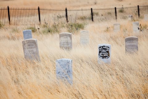 The Little Bighorn battlefield - Credit: GETTY