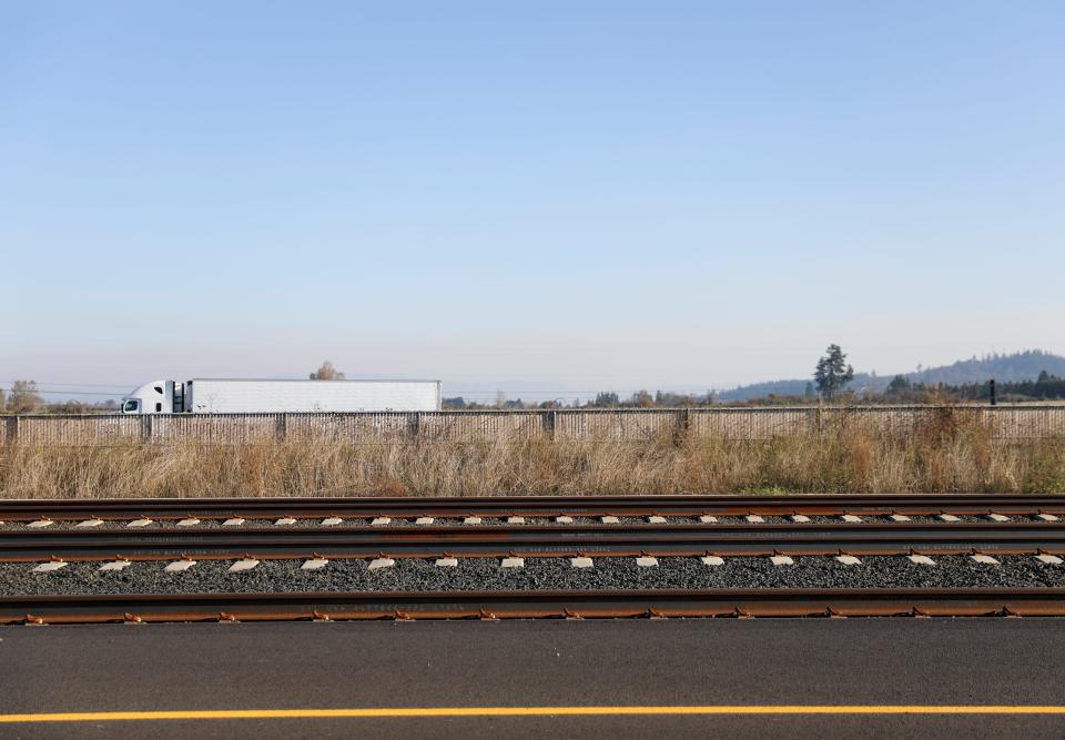 Mid-Willamette Valley Intermodal Center  was completed on Nov. 16, 2022.