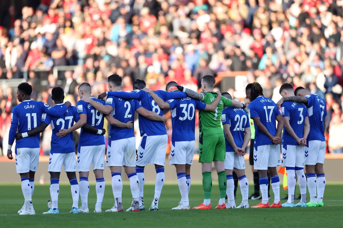 Everton have been put up for sale by Farhad Moshiri, 67, who is looking for offers of more than £500m for the Premier League club, according to the Guardian (Steven Paston/PA) (PA Wire)