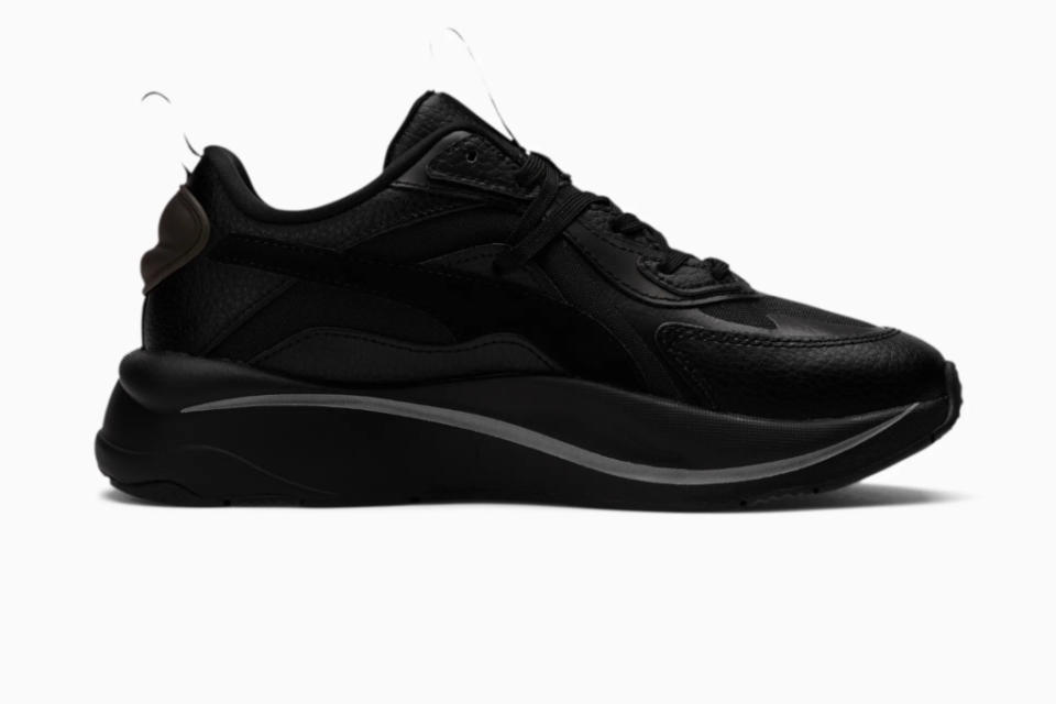 puma, RS-curve night ice sneakers, black sneakers