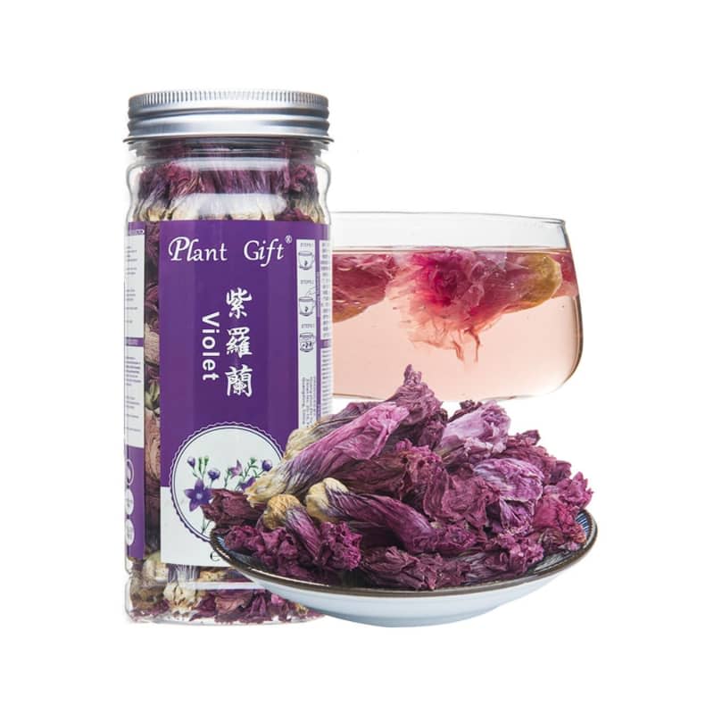 Violet Tea Organic Dried Loose Tea