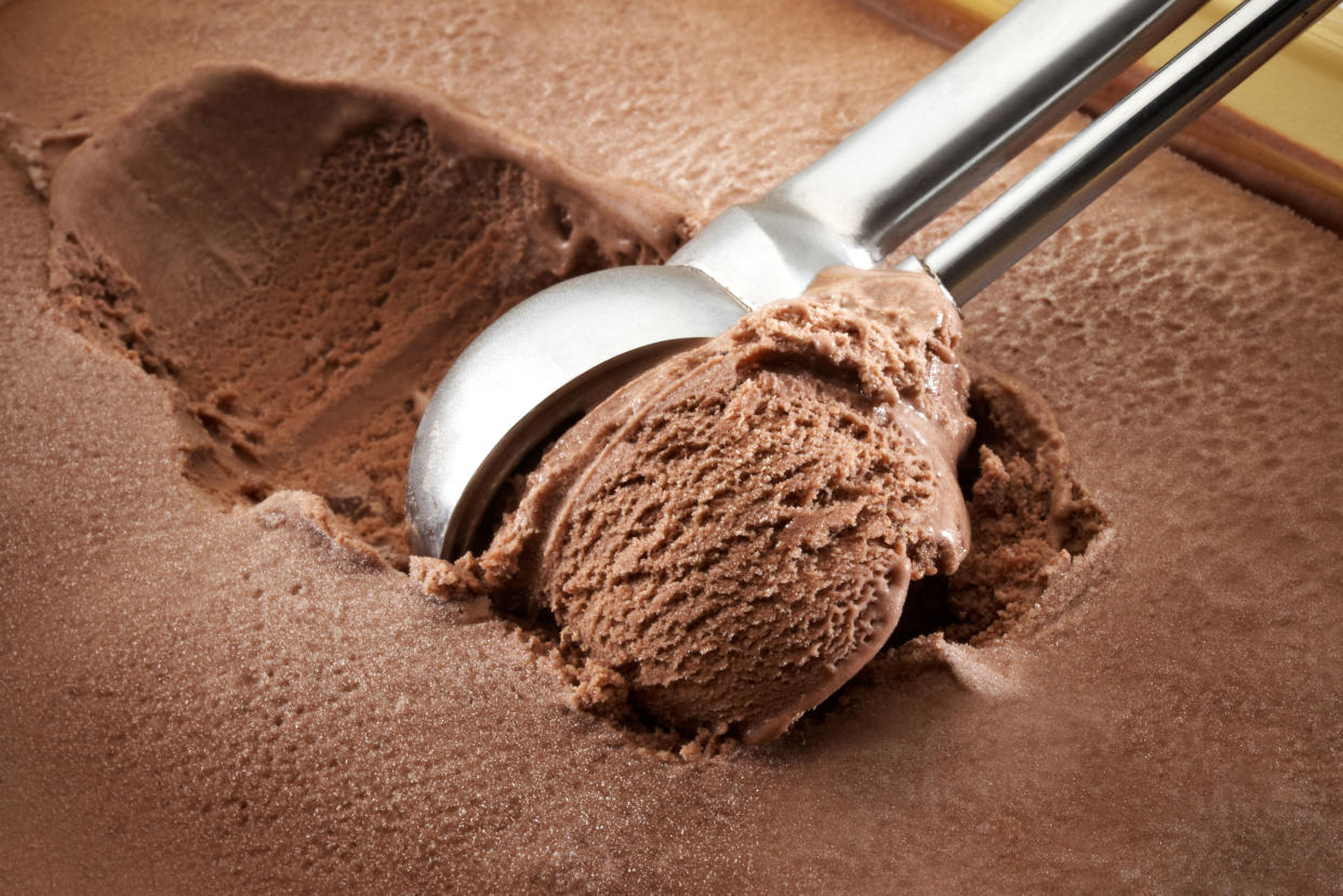 chocolate ice cream (Getty Images)