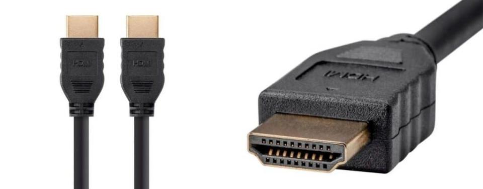 Monoprice 4K No Logo High-Speed HDMI Cable 1.5ft