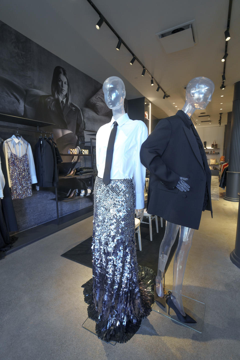 Elyse Walker Napa hosted the Valentino Black Tie collection installation in October.