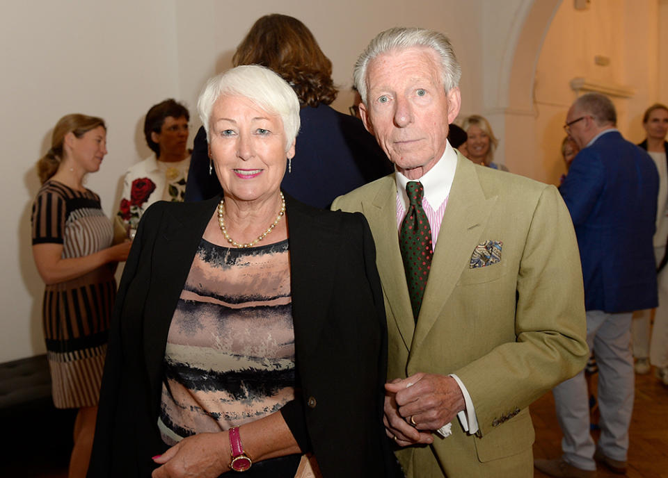 LONDON, ENGLAND - JUNE 14:  Joan and Edward Sexton attend the brunch for REDA in collaboration with The Woolmark Company and Magnum celebrating 150 years, at One Marylebone on June 14, 2015 in London, England.  (Photo by David M. Benett/Getty Images for REDA)