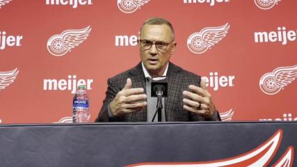 Steve Yzerman on raised expectations for Detroit Red Wings after 'exciting season'