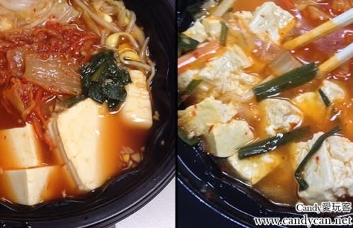 【超商美食】7-11 VS 全家韓式豆腐泡菜鍋好吃嗎