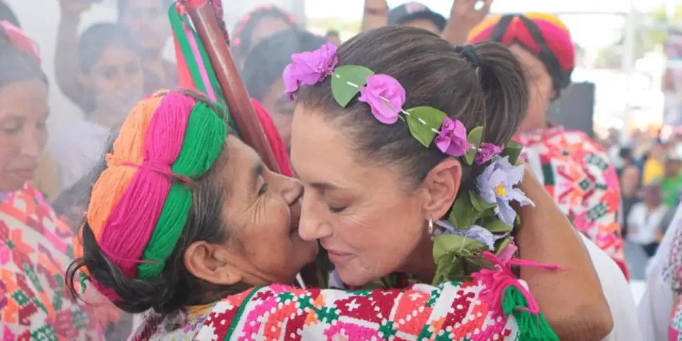 Sheinbaum mujeres indígenas