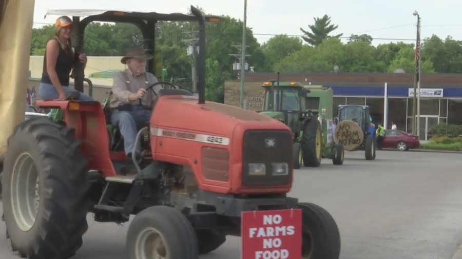 Wilson County tractor parade