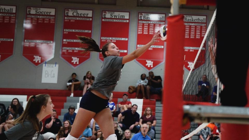 Julie Hunt of Holy Cross is the Enquirer's 2023 Northern Kentucky/Indiana volleyball player of the year.