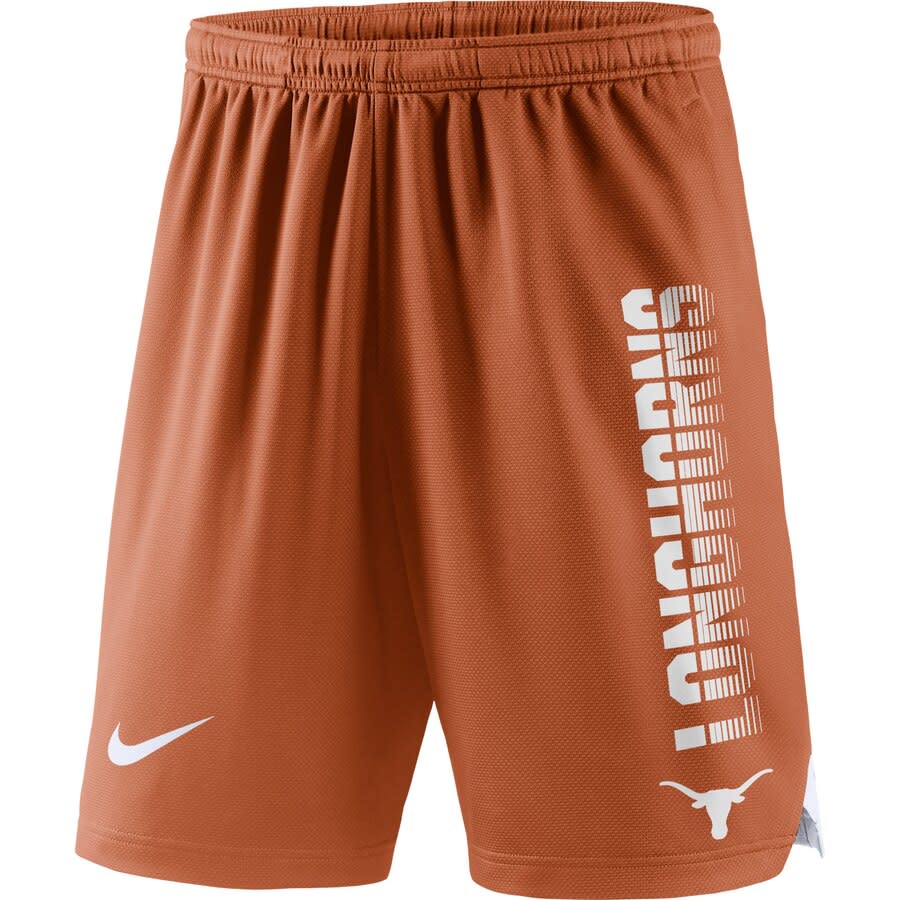 Texas Longhorns Nike Breathe Player Performance Shorts