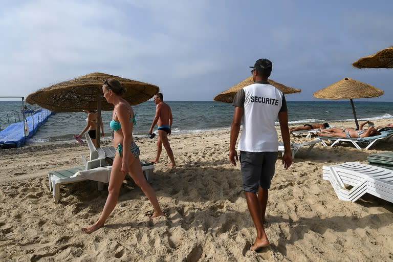 Surveillance cameras have been installed in holiday hotspots and private security staff are stationed at beach entrances, part of efforts to draw foreign visitors back to Tunisia's sandy shores