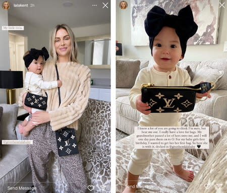 Lala Kent Got Her Daughter Ocean a Louis Vuitton Bag for Her First Birthday