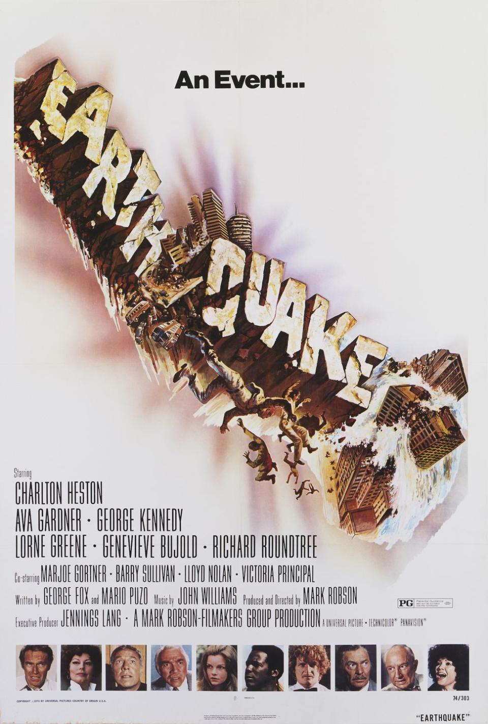 earthquake movie