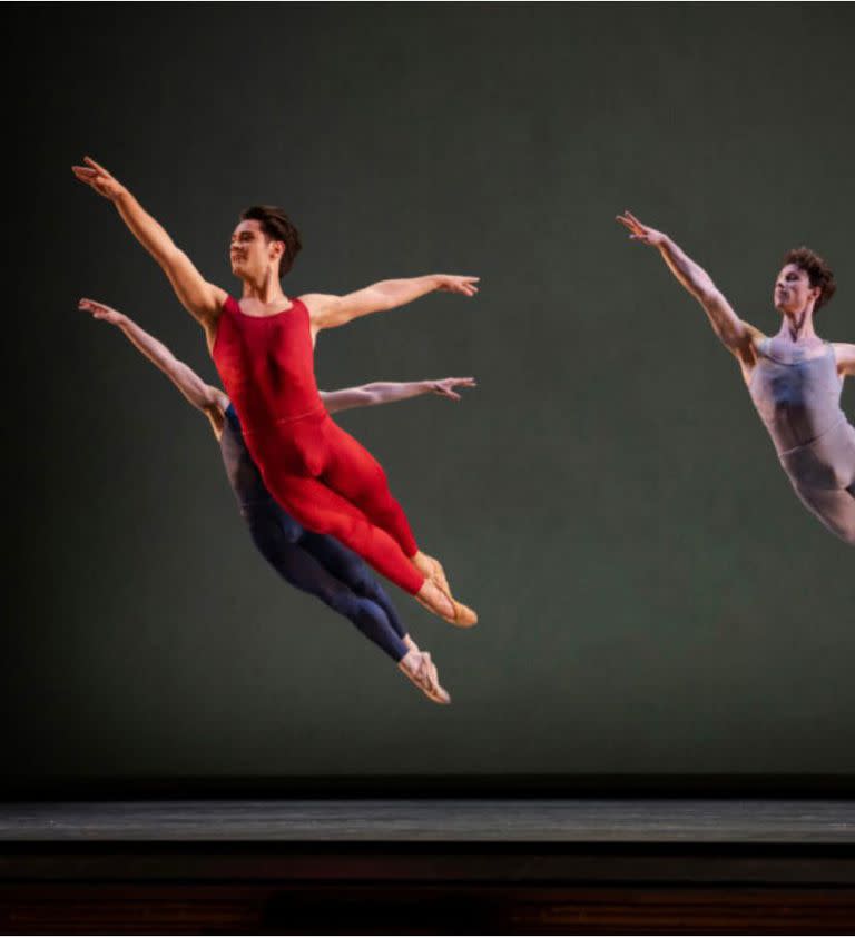 En "Concerto grosso", coreografía de Helgi Tomasson, director del San Francisco Ballet: "Helgi me cambió la carrera y me hizo crecer como persona y como artista", agradece Erni