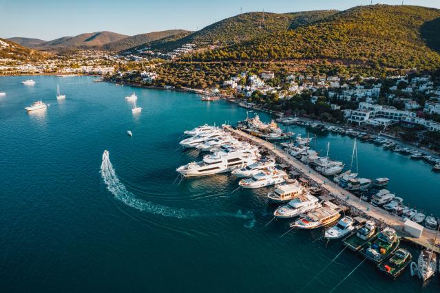 The seaside resort town of Bodrum is once again bustling with boats full of international visitors and Turkish travelers.