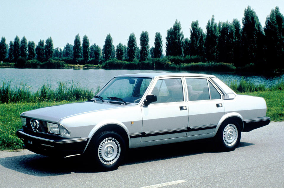 <p>You can count the number of successful Italian executive/luxury saloons on one hand, but the Alfa Romeo Six took the term ‘dismal failure’ to extremes. Built between 1979 and 1986, the Six introduced Alfa’s glorious V6 engine in 2.5-litre form. Despite a seven-year production run just <strong>12,070 Sixes </strong>were made, not many were sold in the UK and data suggests that <strong>only two </strong>survive on British roads today, with another five registered as <strong>SORN </strong>(Statutory Off Road Notification).</p><p><strong>How to get one: </strong>Very rare obviously, Italian-market imports are probably your best bet and they cost from around <strong>£10,000</strong>.</p>