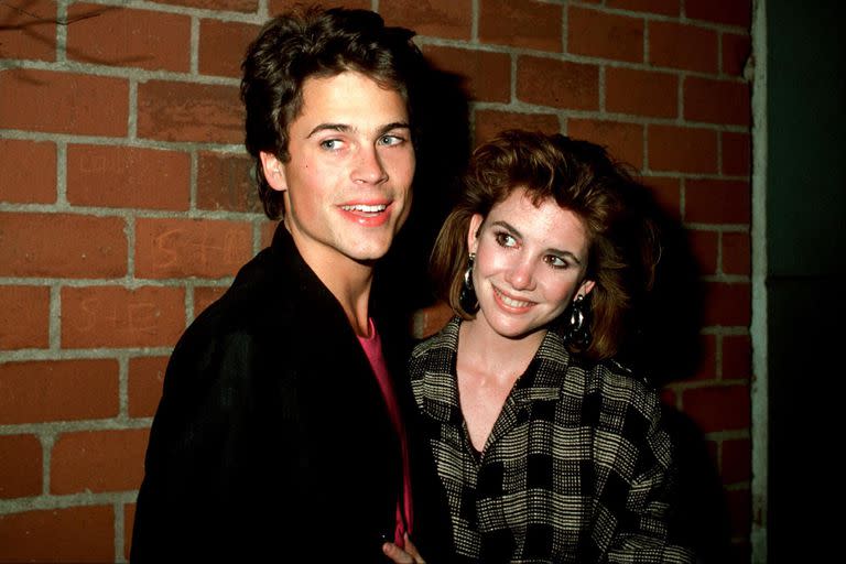 Rob Lowe y Melissa Gilbert, un romance  rodeado de escándalos