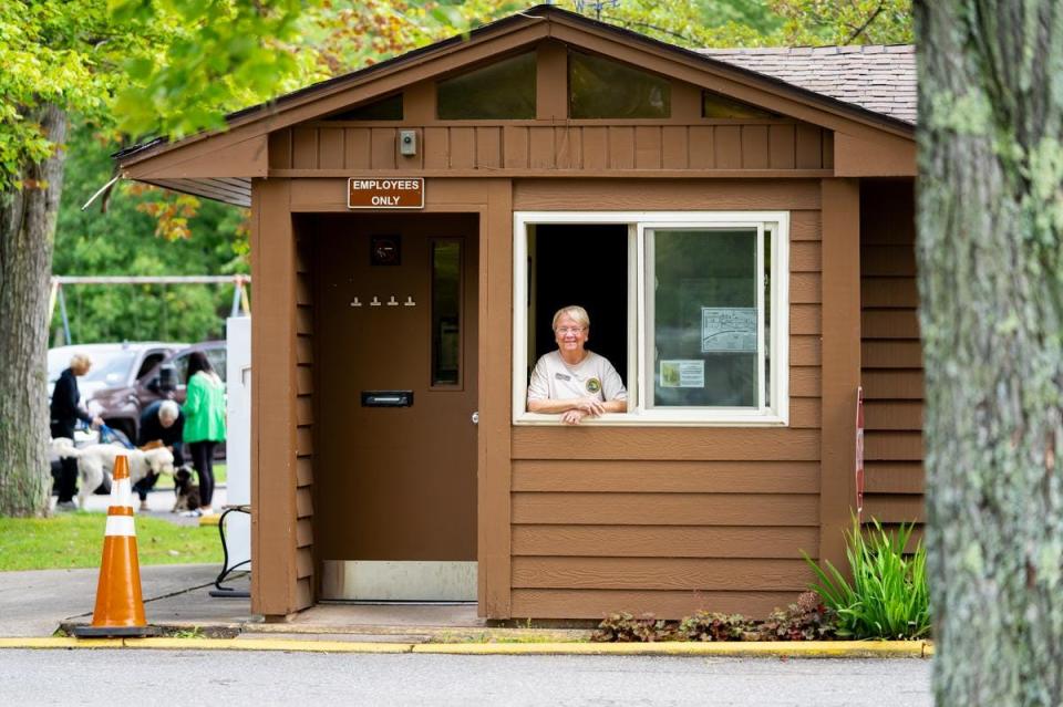 Baraga State Park in summer 2023.