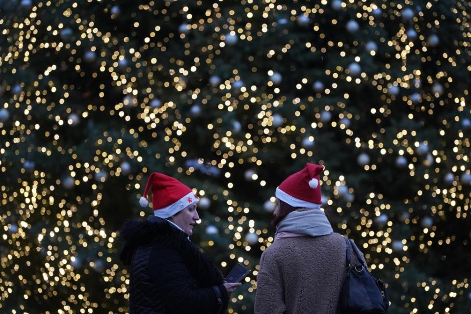 Britons love decorating for Christmas  (Getty Images)