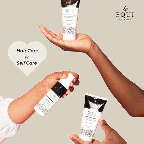 <p>Born out of her own hair struggles and inspired by her daughters, founder of Equi Botanics Haircare, <a href="https://www.instagram.com/i_am_equi/" rel="nofollow noopener" target="_blank" data-ylk="slk:Ekwy Chukwuji-Nnene;elm:context_link;itc:0;sec:content-canvas" class="link ">Ekwy Chukwuji-Nnene</a>, created a range of products designed to help all hair shine and thrive. </p><p><a class="link " href="https://www.equibotanics.com" rel="nofollow noopener" target="_blank" data-ylk="slk:SHOP NOW;elm:context_link;itc:0;sec:content-canvas">SHOP NOW</a></p><p><a href="https://www.instagram.com/p/B-m8bljJHAQ/" rel="nofollow noopener" target="_blank" data-ylk="slk:See the original post on Instagram;elm:context_link;itc:0;sec:content-canvas" class="link ">See the original post on Instagram</a></p>