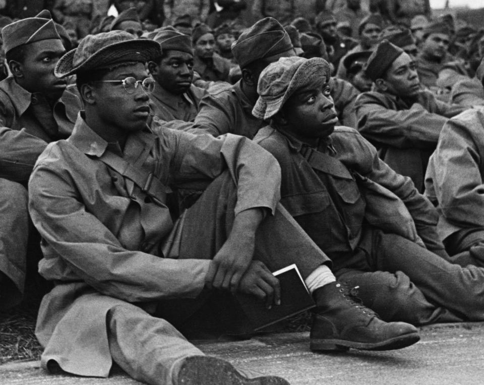 African-American soldiers in England during World War II