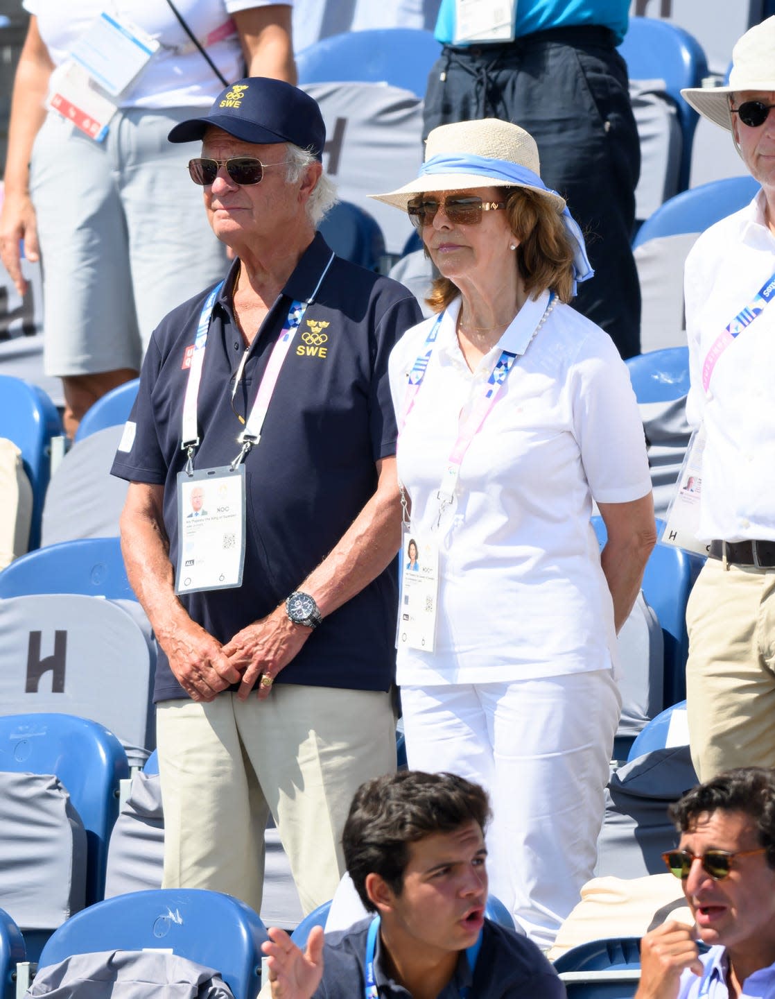 vip guests at olympic games paris 2024 day 11