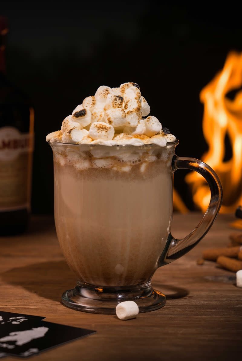 spiked hot chocolate