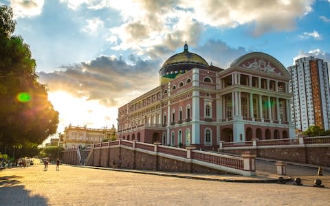 Manaus, the largest city in the Amazon rainforest - Credit: GETTY